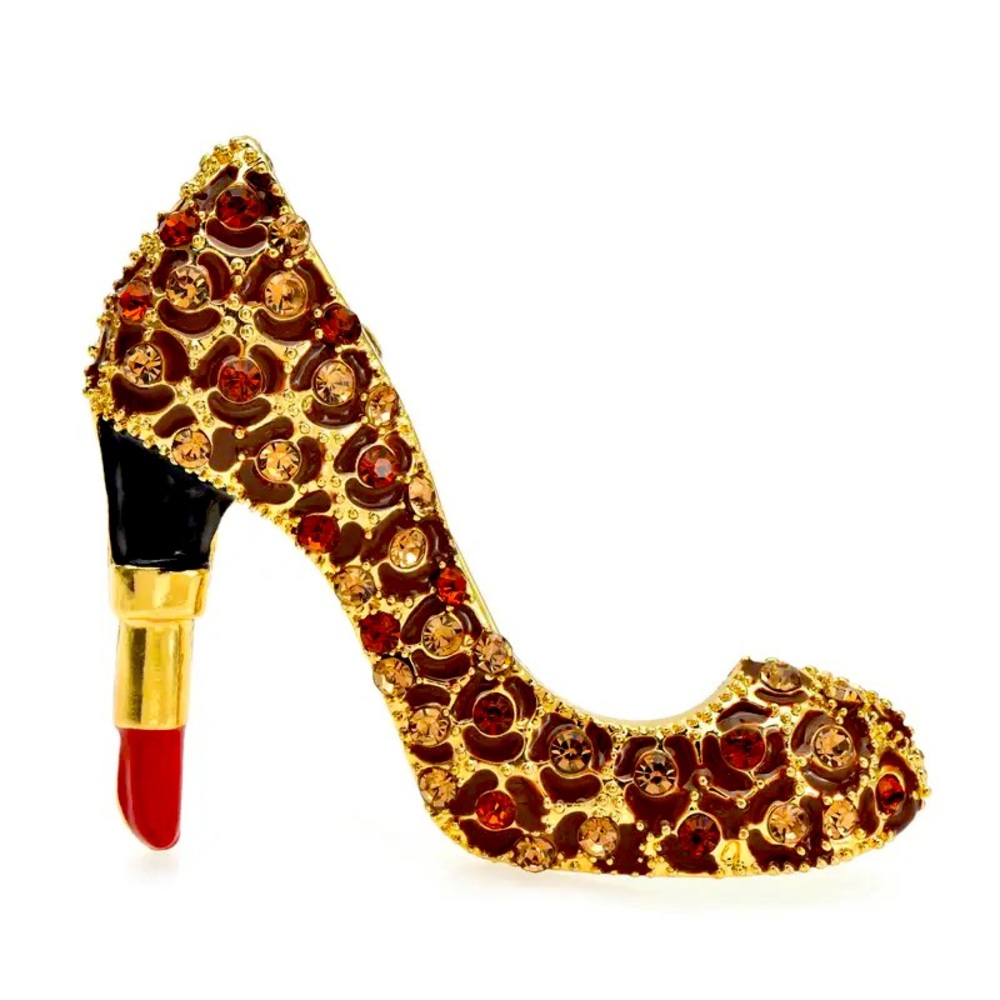 High heel brooch, pin